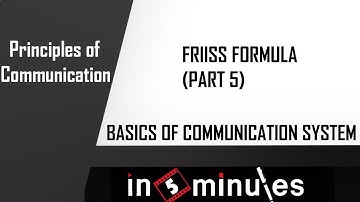 Module1_Vid_21_Basics of Communication System_ FRIISS Formula (Part 5)