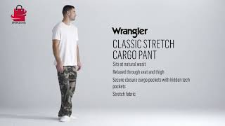 Authentics Men's Relaxed Fit Stretch Cargo Pant