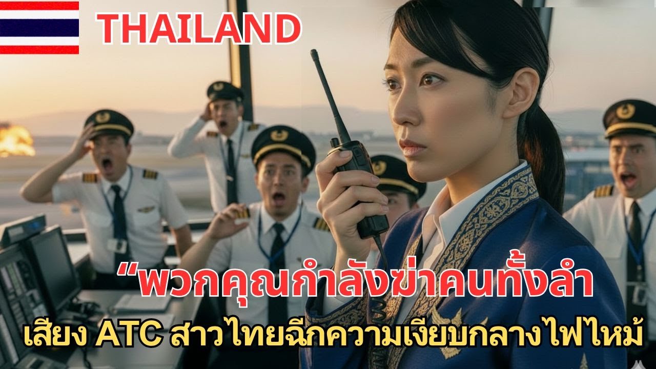 “พวกคุณกำลังฆ่าคนทั้งลำ!” — เสียง ATC สาวไทยฉีกความเงียบกลางไฟไหม้