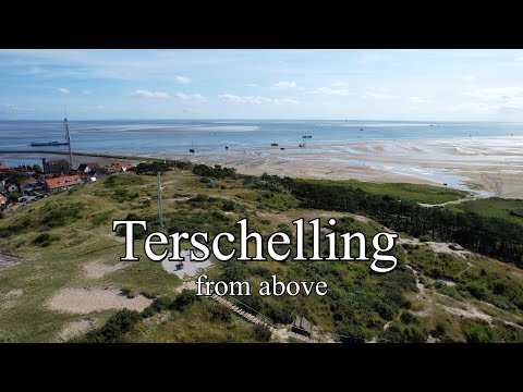 Terschelling from above - a drone movie | 4k