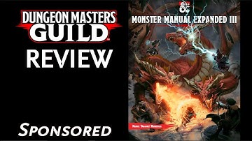 DMs Guild Review - Monster Manual Expanded III [Sponsored]
