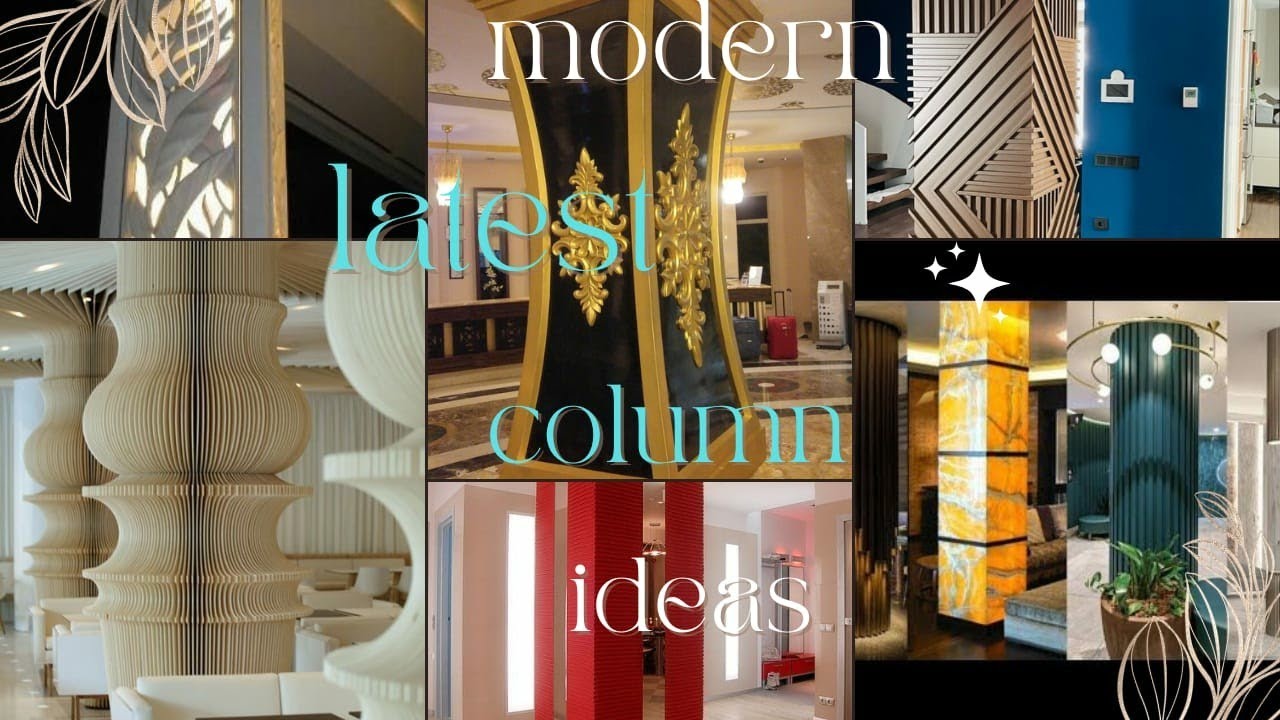 Modern Column Design & Ideas | Interior Decor | Home Decor | - YouTube