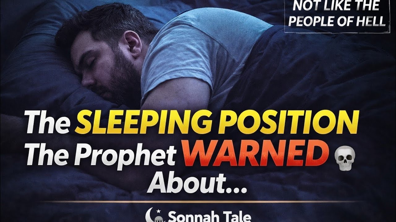 The Sleeping Position the Prophet ﷺ Warned Us About 