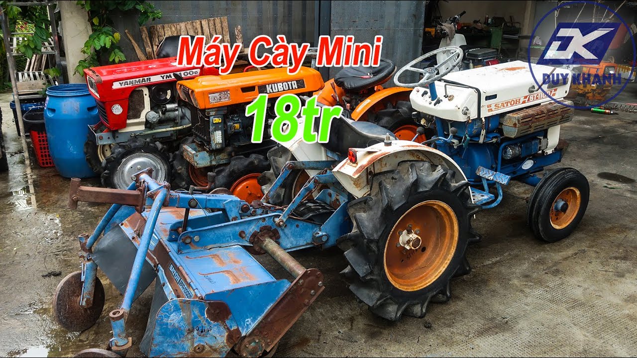 Top Máy Cày Mini Nhật Bản giá rẻ LH 0908875468