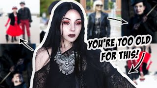 Did Someone D** Or Are We Going Through A Midlife Goth Phase?