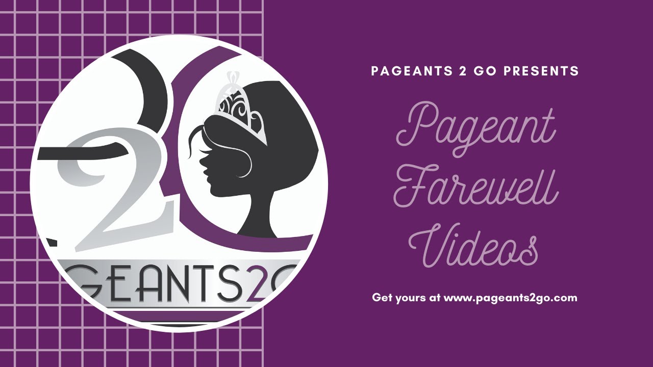 National American Miss Farewell DVD by Pageants 2 Go - MT Grinneby Duvall