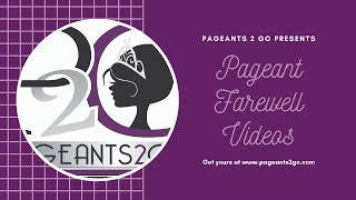 National American Miss Farewell DVD by Pageants 2 Go - MT Grinneby Duvall