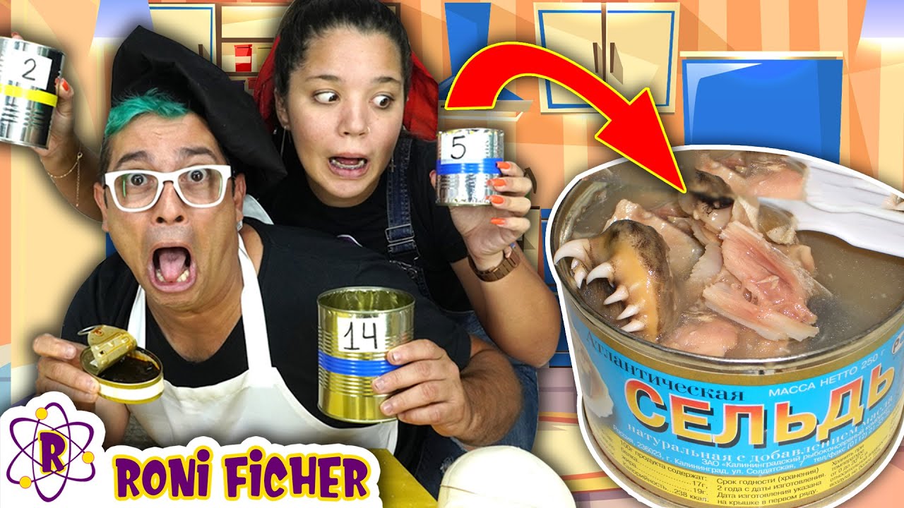 COMIDAS ENLATADAS! DESAFIO RONI FICHER!!!