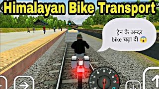 Indian Train Simulator - Mobile Train Android Gameplay - Himalayan Bike Transport screenshot 5