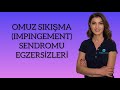 OMUZ SIKIŞMA SENDROMU EGZERSİZLERİ PART-1/SHOULDER IMPINGEMENT SYNDROME EXERCISES