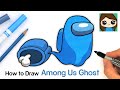 How to Draw AMONG US Broken Body and Ghost