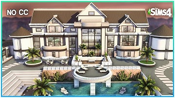 Sims 4 Crystal Mansion (I found a 