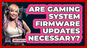 Are Gaming System Firmware Updates Necessary?