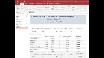 AS Level IT 9626 March 2020 Database Paper 2