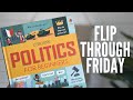 Friday flip through  usborne politics for beginners