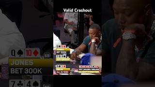 Bad Beat Turns into Crashout!                                                                #poker