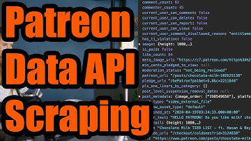 No-Code Patreon API Data Scraping with HAR Files