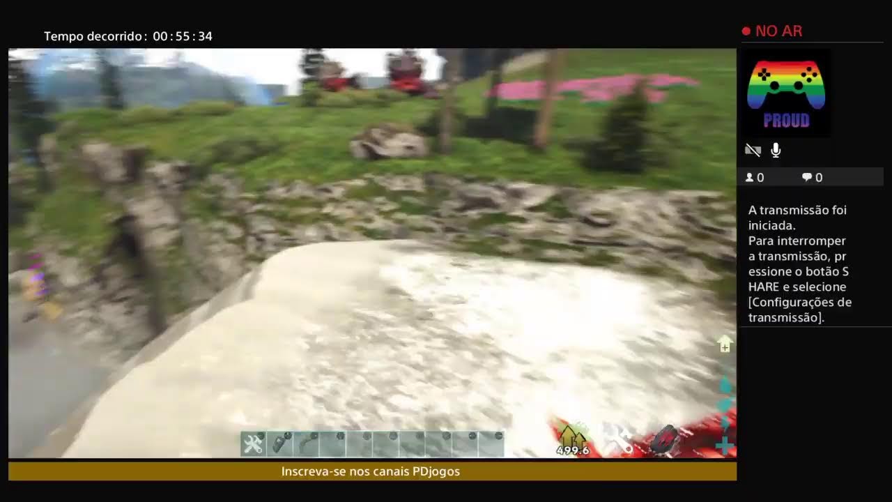 Jogando vida de adm ARK VIKINGS BRASIL 20X PVP