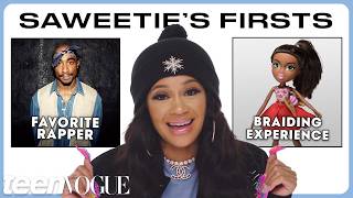 Saweetie Reveals Her "First" Everything! | Teen Vogue
