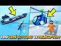 YENİ GEMİ SOYGUNU VE YENİ EFSANE HELİKOPTER ! Roblox Jailbreak / Roblox Türkçe