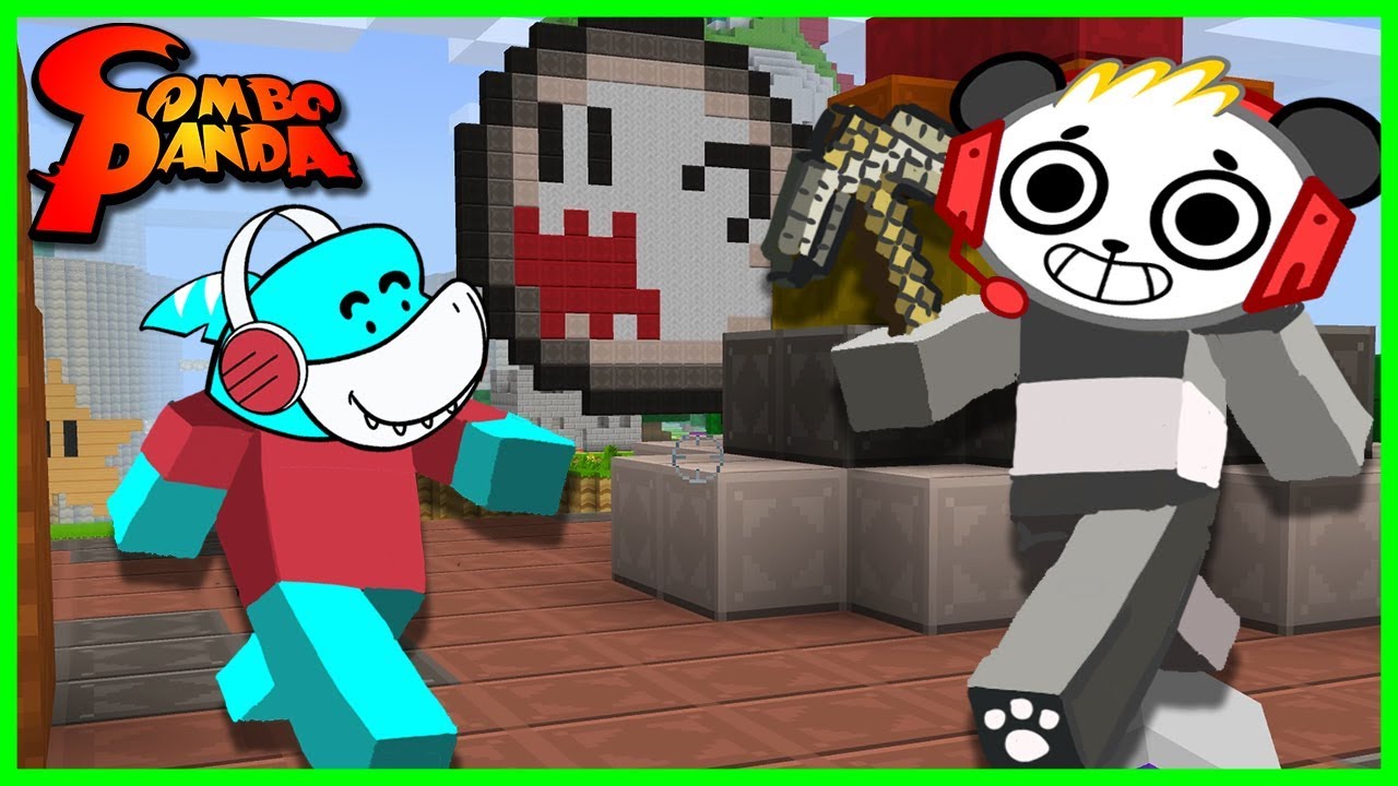 Minecraft NOOB VS. PRO Let's Play with Combo Panda