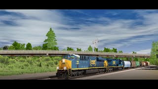 [TRS19] CSX Trains on the Chatterton Subdivision