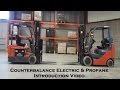 How to: Counterbalance Electric and Propane Forklift Introduction