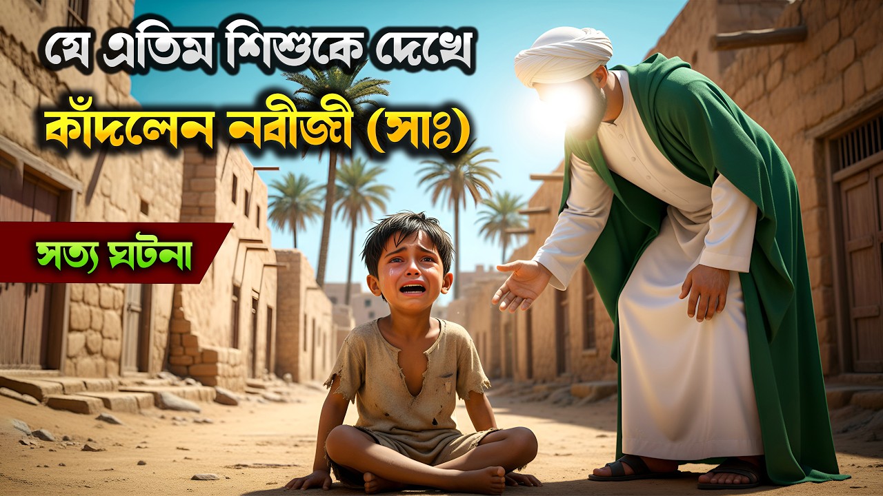 নবীজী ও এতিম শিশুর অবিশ্বাস্য সত্য ঘটনা | বাংলা ইসলামিক গল্প | Islamic Video | মোহাম্মদ (সাঃ)