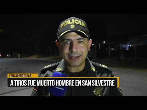 A tiros fue asesinado un hombre en el Barrio San silvestre