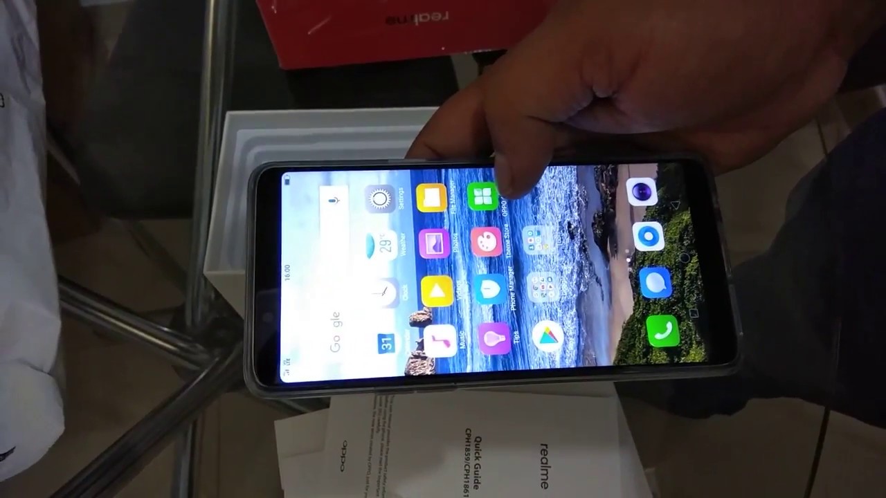 Realme 1 ( Oppo ) Unboxing 6GB RAM 128GB ROM Diamond Black