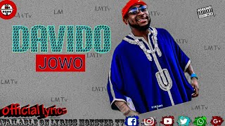 DAVIDO  - JOWO (OFFICIAL LYRICS VIDEO) LYRICS MONSTER TV