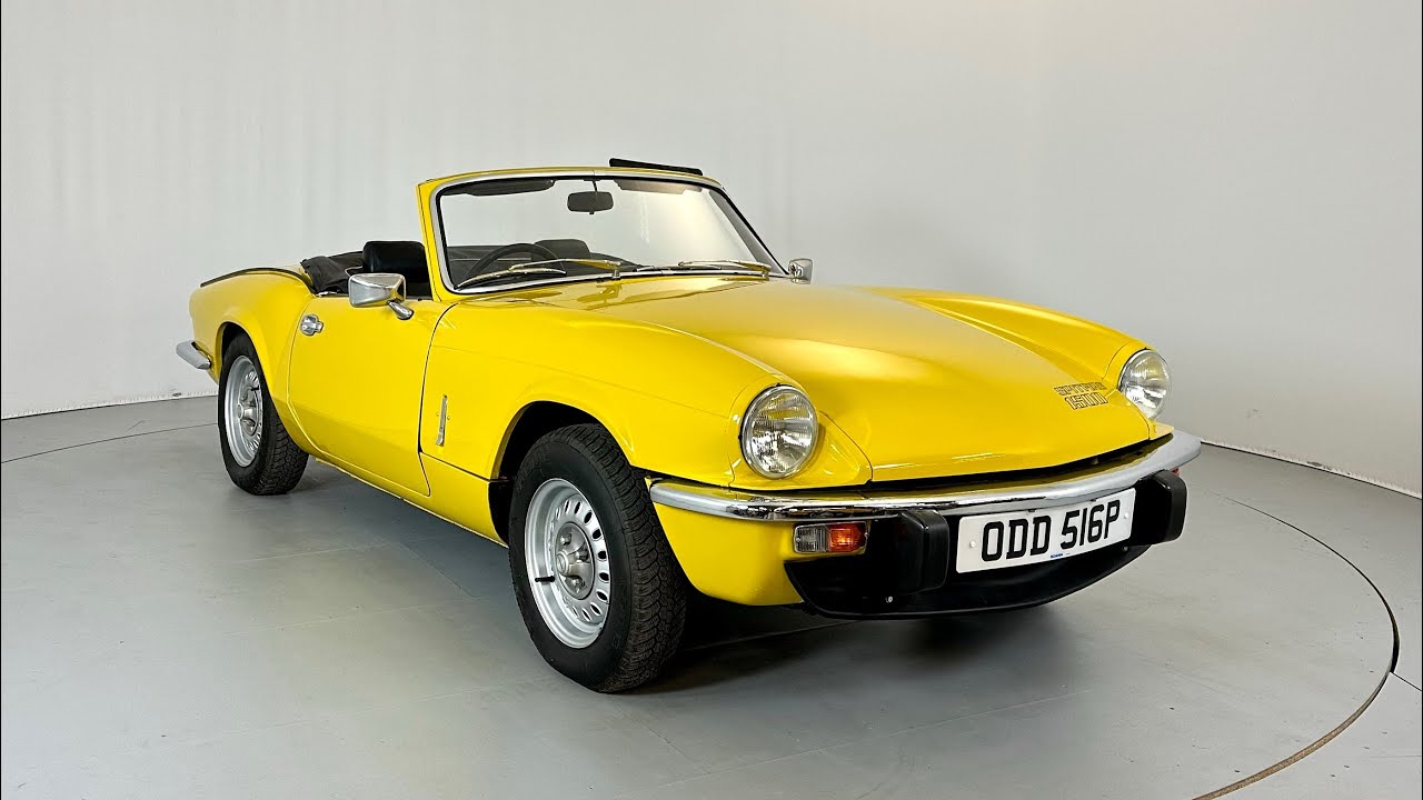 Triumph Spitfire 1500 YouTube