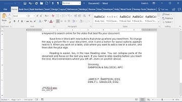 Word Header and Footer Missing