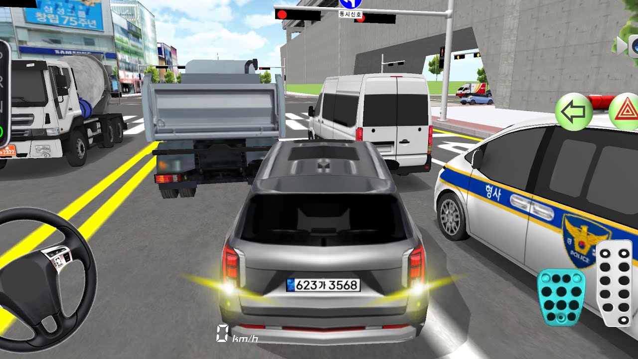 New Dark Gray Hyundai Palisade - 3d Driving Class || Car Game 