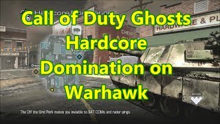 Call of Duty Ghosts Hardcore Domination Combat Knife
