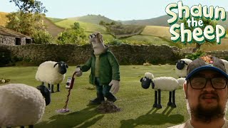 Shaun the Sheep (S1, E37): Heavy Metal Shaun - First Time Watching: Can Shaun Outsmart the Bull?