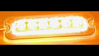 LED WARNING LIGHT HEAD SAE/ECE R65 + SIGNAL LIGHT DOT/R148
