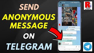 How to Send Messages Anonymously in Telegram Groups screenshot 5