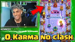 KENNEDY CLASH E O kARMA DO EMOTE DO MIMIMI NO CLASH ROYALE