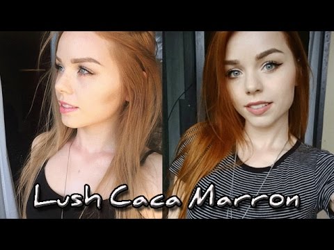 Lush Caca Marron Demo And Review Youtube