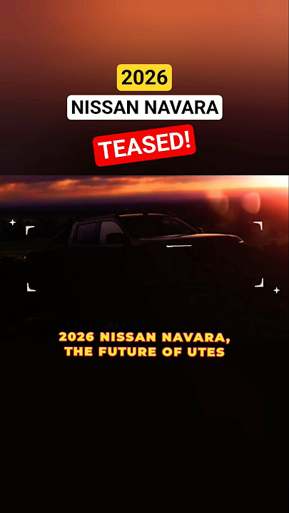 2026 Nissan NAVARA - Rugged New Model Or Rebadged Triton?🤔 #shorts #nissan #nissannavara #navara2026