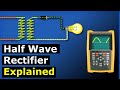 Half Wave Rectifier Explained -  power electronics