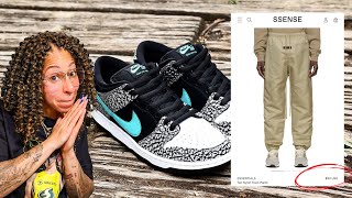 Fear of God Essentials SALE + Nike SB Dunk On The WAY!!!