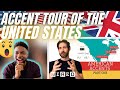 🇬🇧BRIT Reacts To AN ACCENT TOUR OF THE USA!