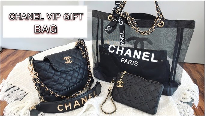 CHANEL V.I.P. Mini Flap Bag Adjustable Gold Ball Chain Bubble Bag
