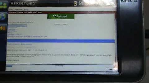 Opera Mini 4 / Java J2ME on Nokia n810 Internet Tablet - Maemo 4 (OS2008)