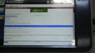 Opera Mini 4 / Java J2ME on Nokia n810 Internet Tablet - Maemo 4 (OS2008)