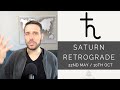 HOW TO WORK WITH SATURN RETROGRADE 2021 ✍️