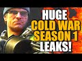 HUGE SEASON 1 LEAKS! New Black Ops Cold War Weapons, Maps, Battle Pass & More