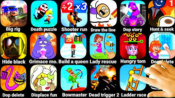 Death puzzle, Grimace Monster, Dead trigger 2, Dop story, Lady rescue. @Mbogameplayadventure